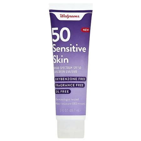 49 1. . Walgreens sensitive skin sunscreen